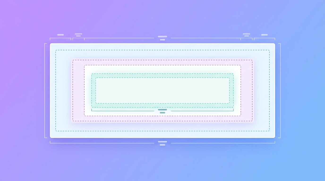 Banner with full canvas and device safe areas nested