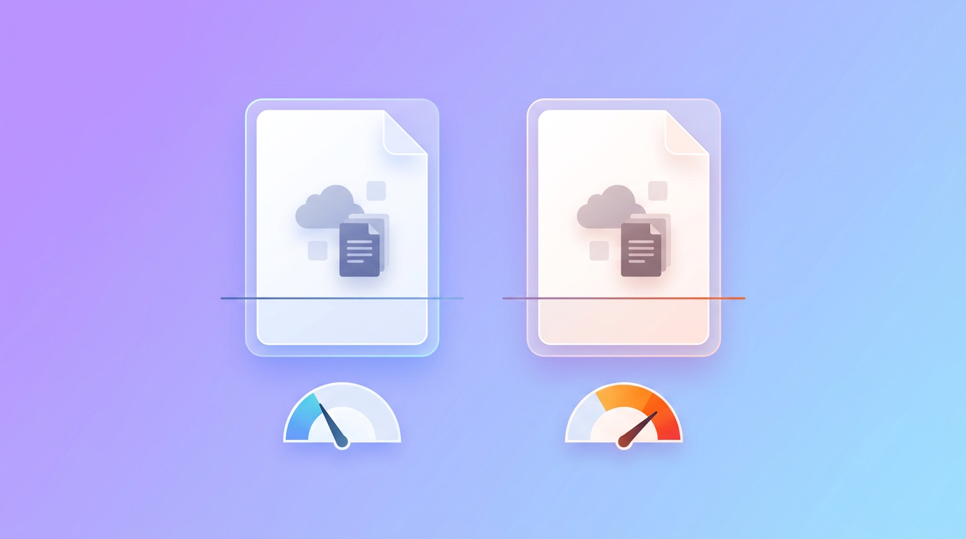 File cards showing format and file size limits