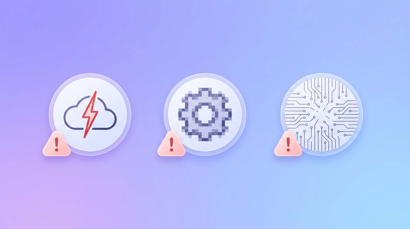 Stickers showing cut line and resolution errors