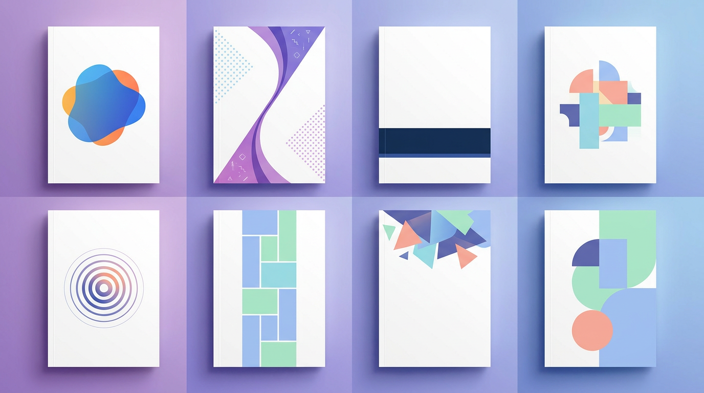 A grid of varied reels cover layout concepts